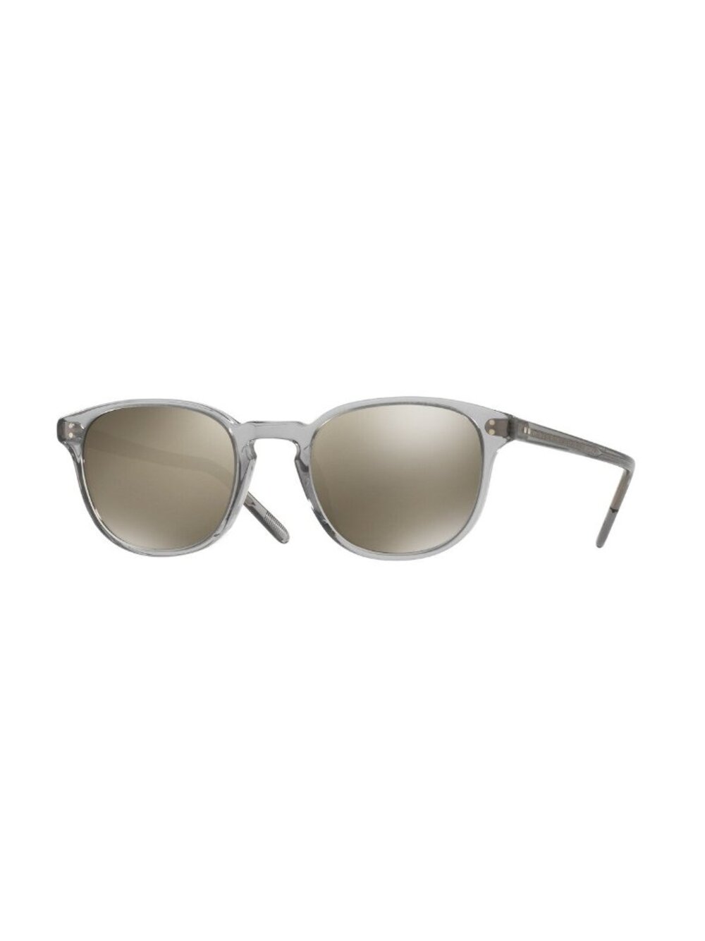 New Oliver Peoples Men's Sunglasses Grey Aviator Lens Injected Frame OV5219S SUN